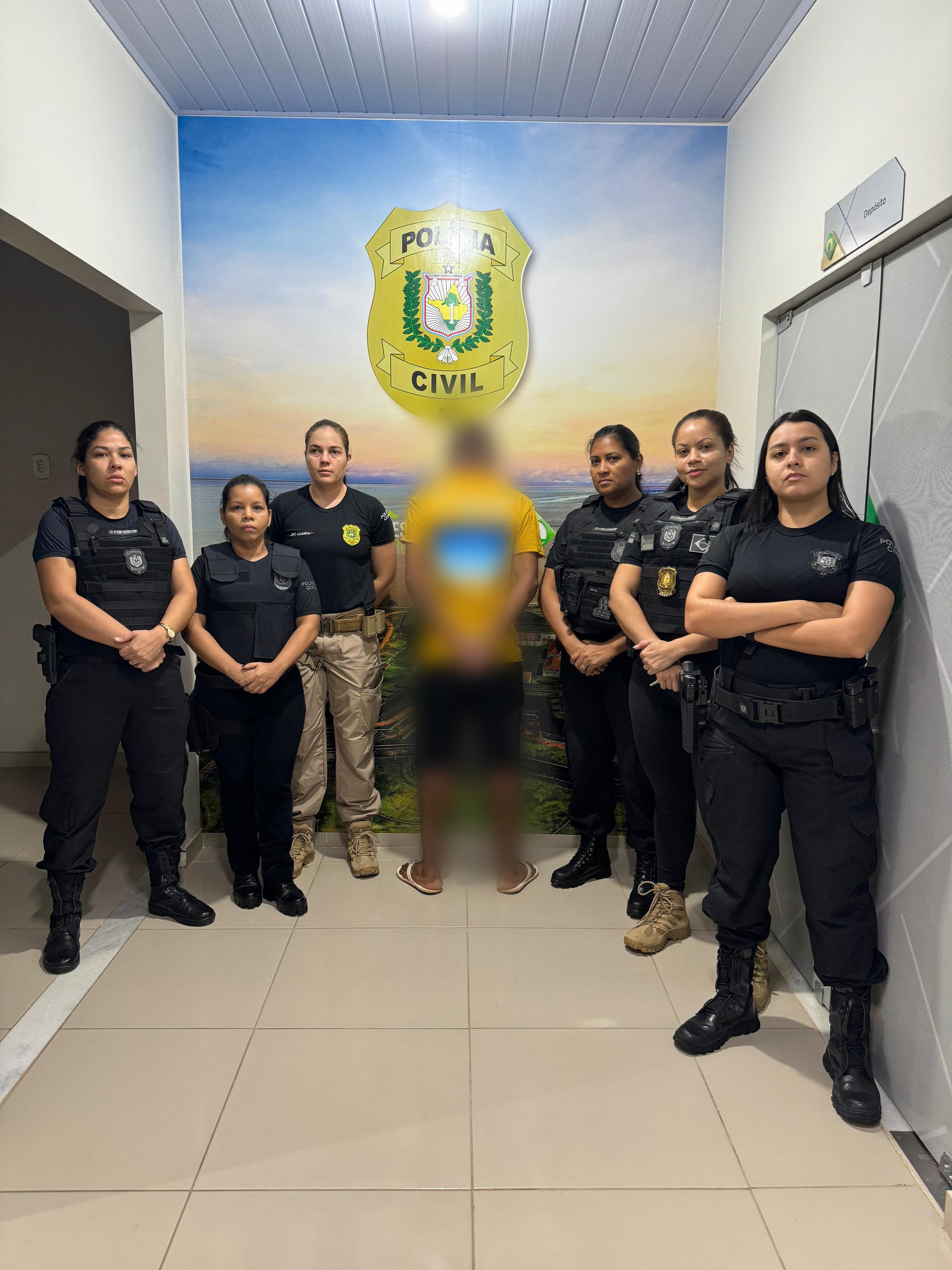 EM MACAPÁ, POLÍCIA CIVIL PRENDE HOMEM ACUSADO PELA PRÁTICA DO CRIME TENTATIVA DE FEMINICÍDIO